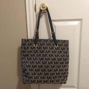 Black Cloth Michael Kors tote purse